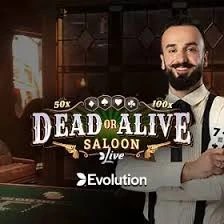 Enjoy Dead or Alive: Saloon by Evolution – logo hosted on robocatcasinogr.gr