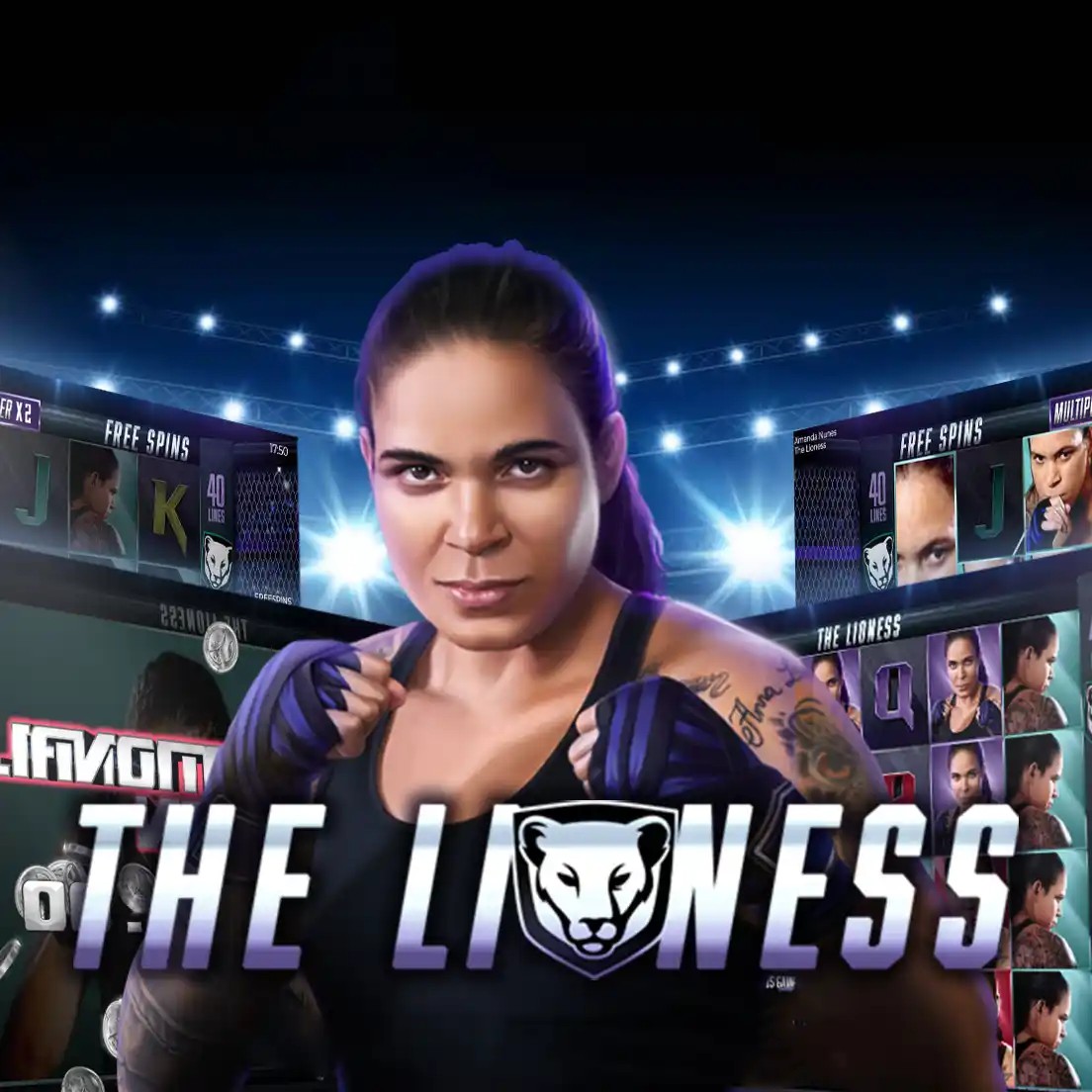 The Lioness logo by MGA Games Robocat